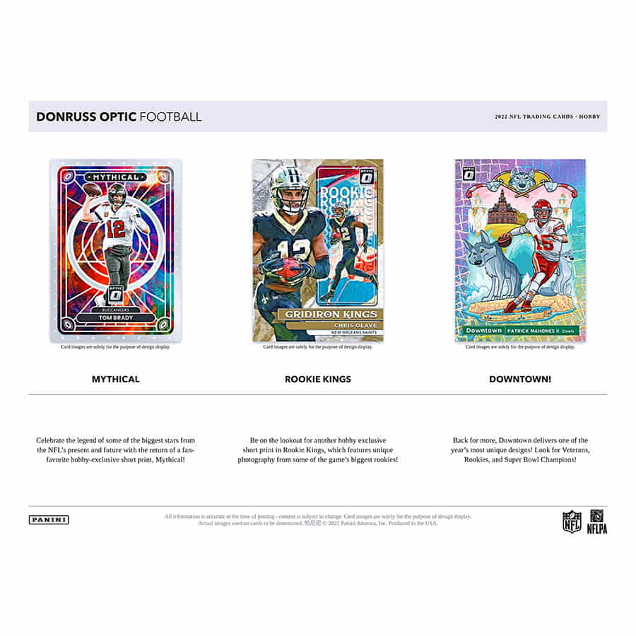 NFL 2022 Donruss Optic Football Hobby box ovp