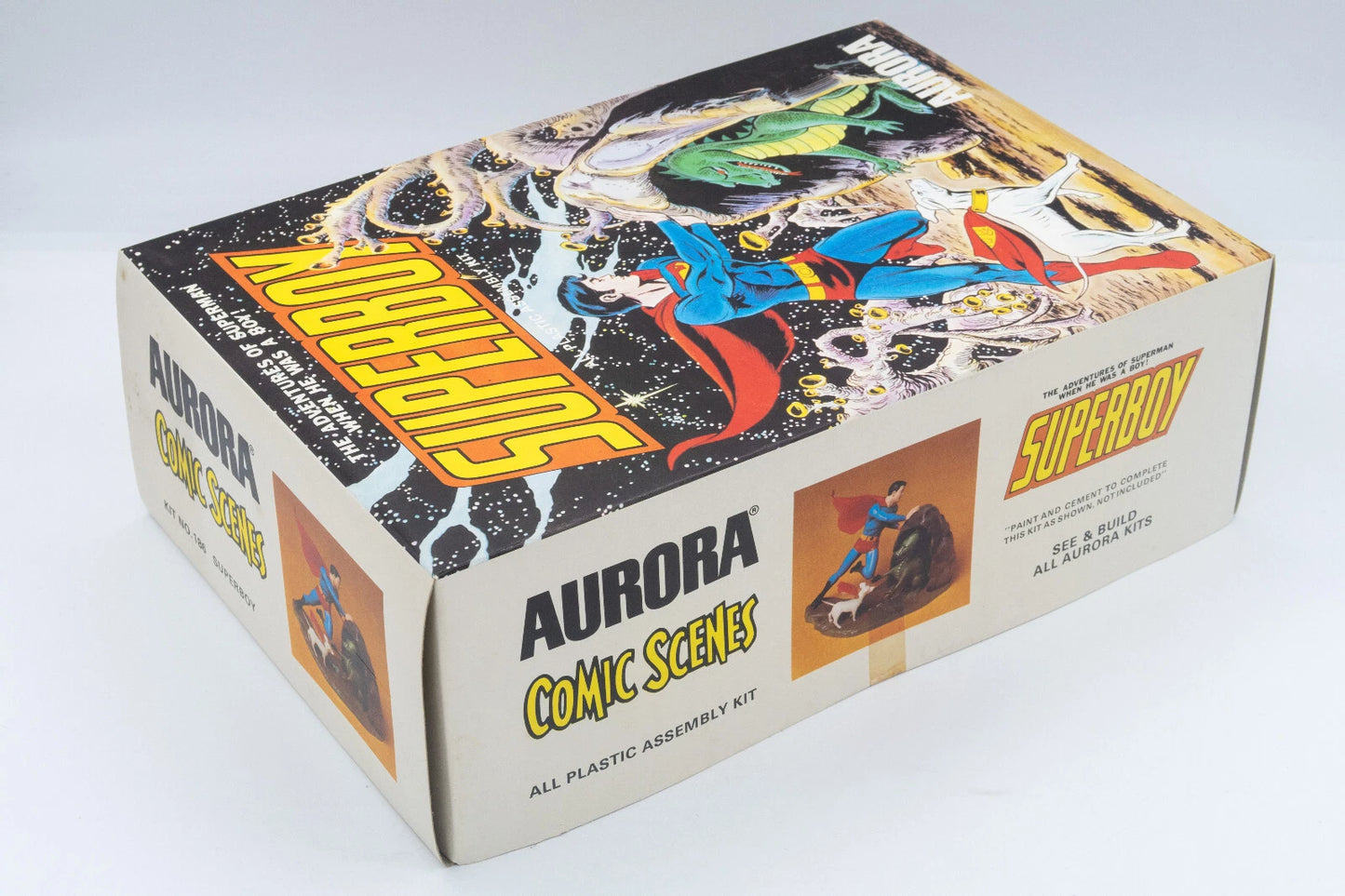 FIGUR Aurora Comic Scenes Superboy Model Kit Nr. 186