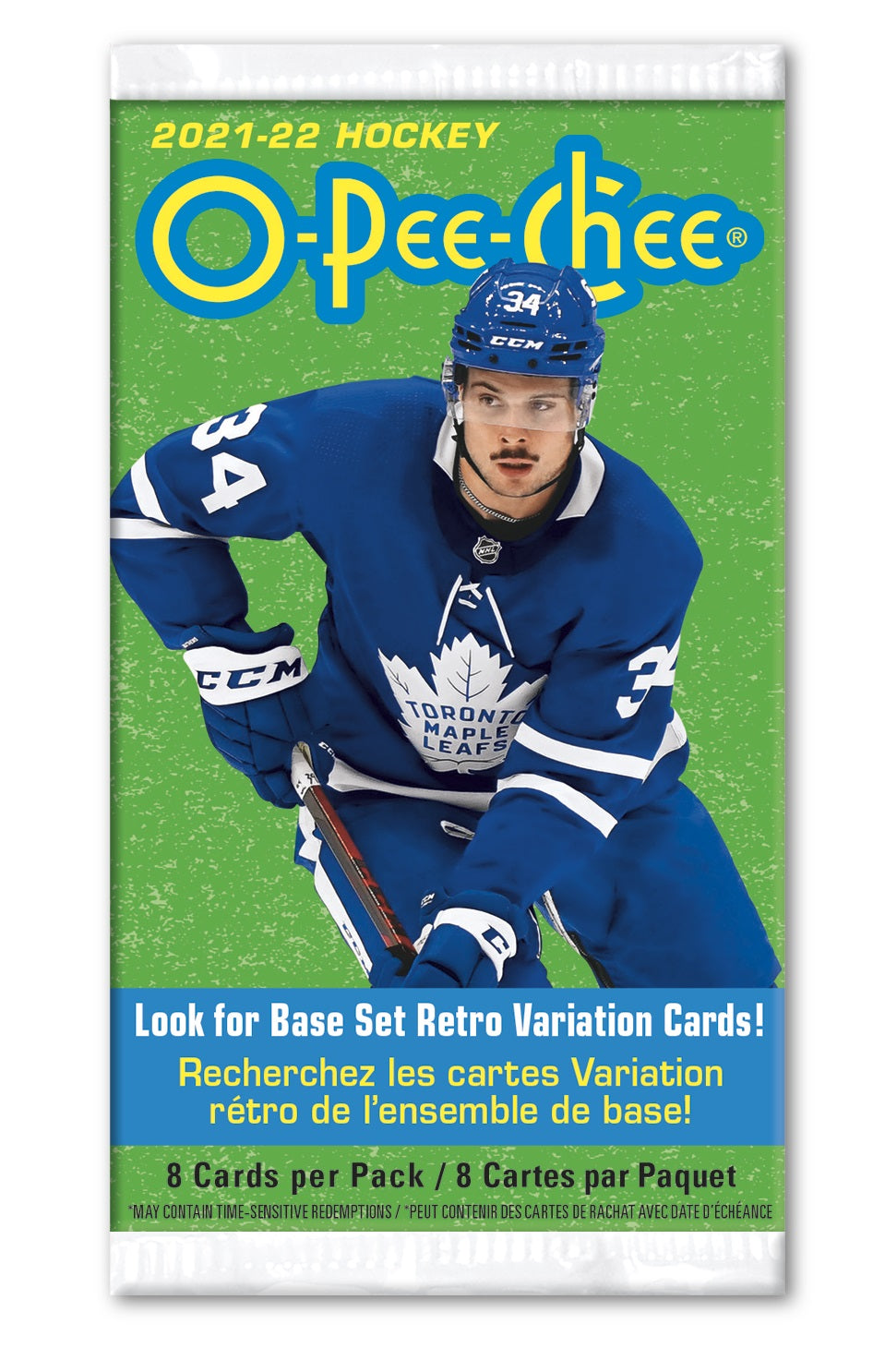 NHL 2021-22 Hockey O-Pee-Chee (Retail Foil) Box