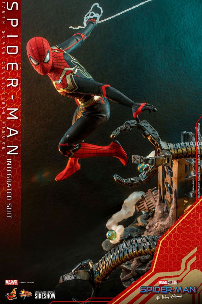 FIGUR Spider-Man: No Way Home Movie Masterpiece Actionfigur 1/6 Spider-Man (Integrated Suit) 29 cm