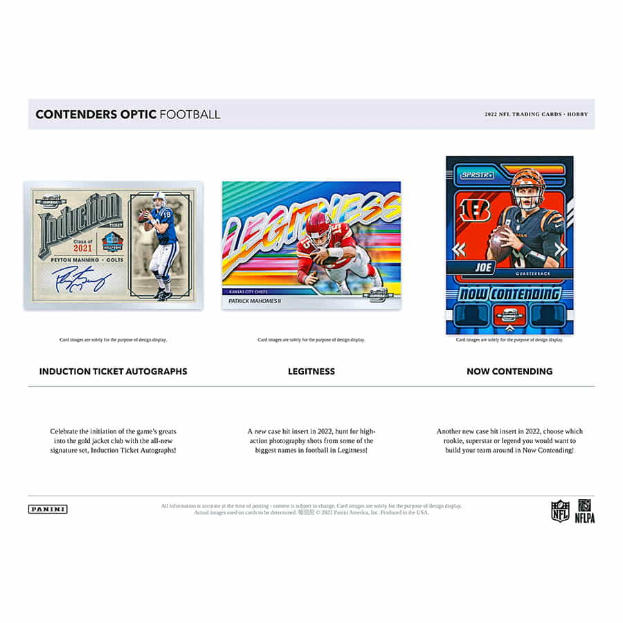 NFL 2022 Panini Contenders Optic Football Hobby Box