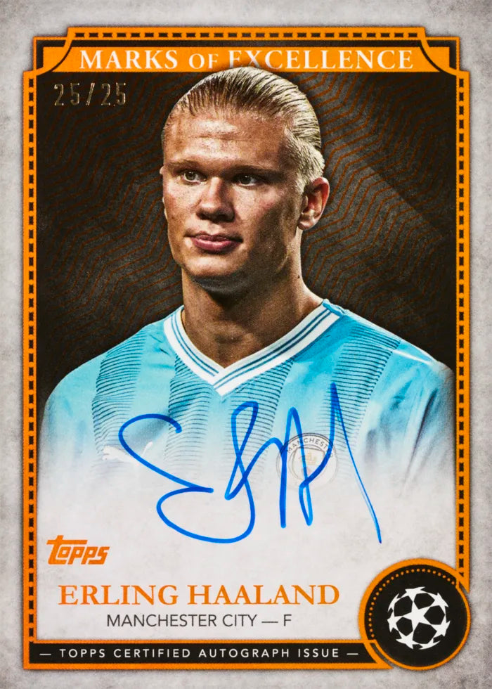 SOCCER 2024/25 Topps Finest UCC Hobby Box (2 Auto)