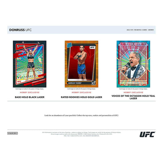 2022 Donruss UFC Hobby box (10/30)