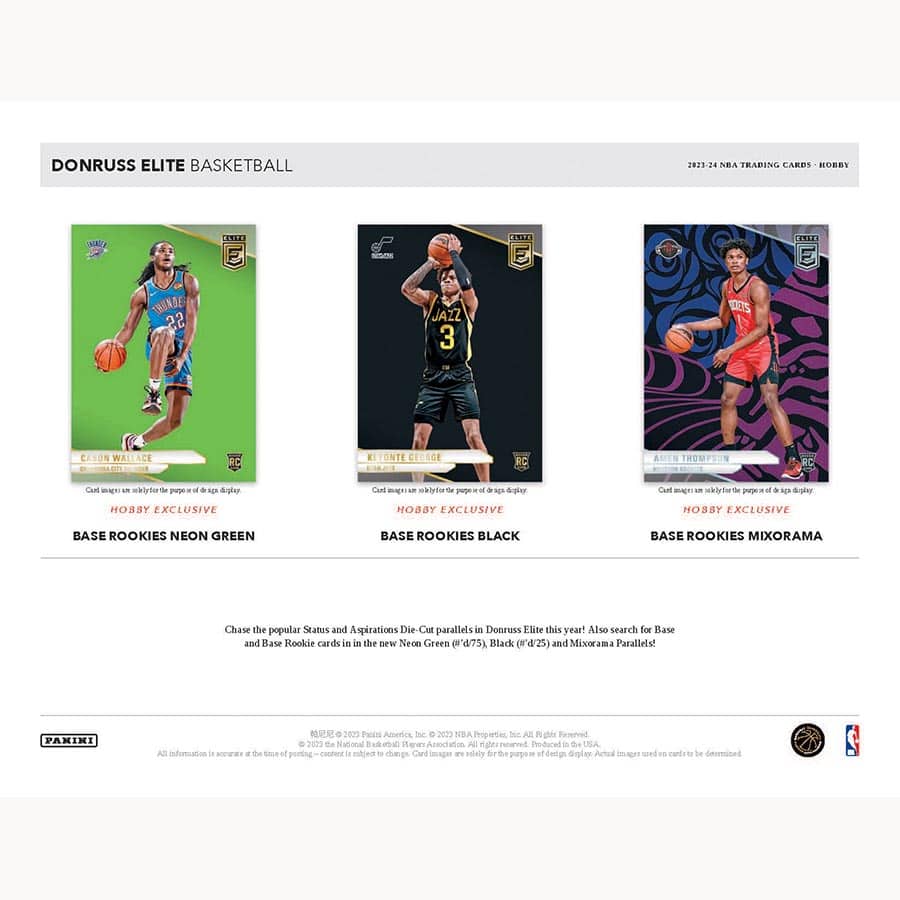 NBA 2023-24 Donruss Elite Basketball Hobby box