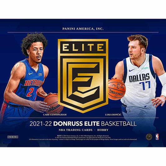 NBA 2021-22 Donruss Elite Basketball Hobby box