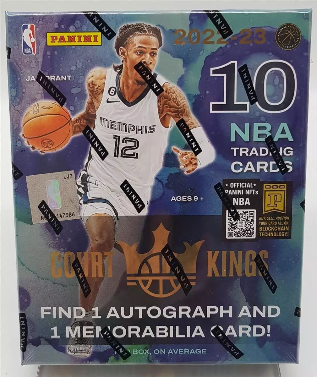 NBA 2022-23 Panini Court Kings Basketball Hobby box (2 auto/memo)