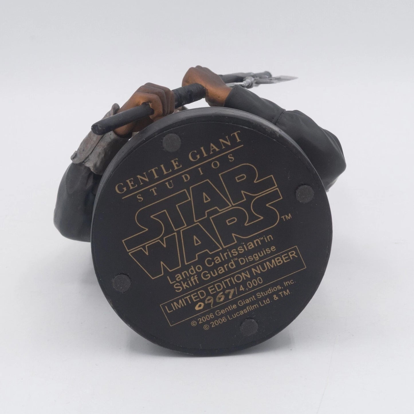 FIGUR Gentle Giant Star Wars Büste Lando Calrissian Skiff Guard Disguise Ltd Ed 2006