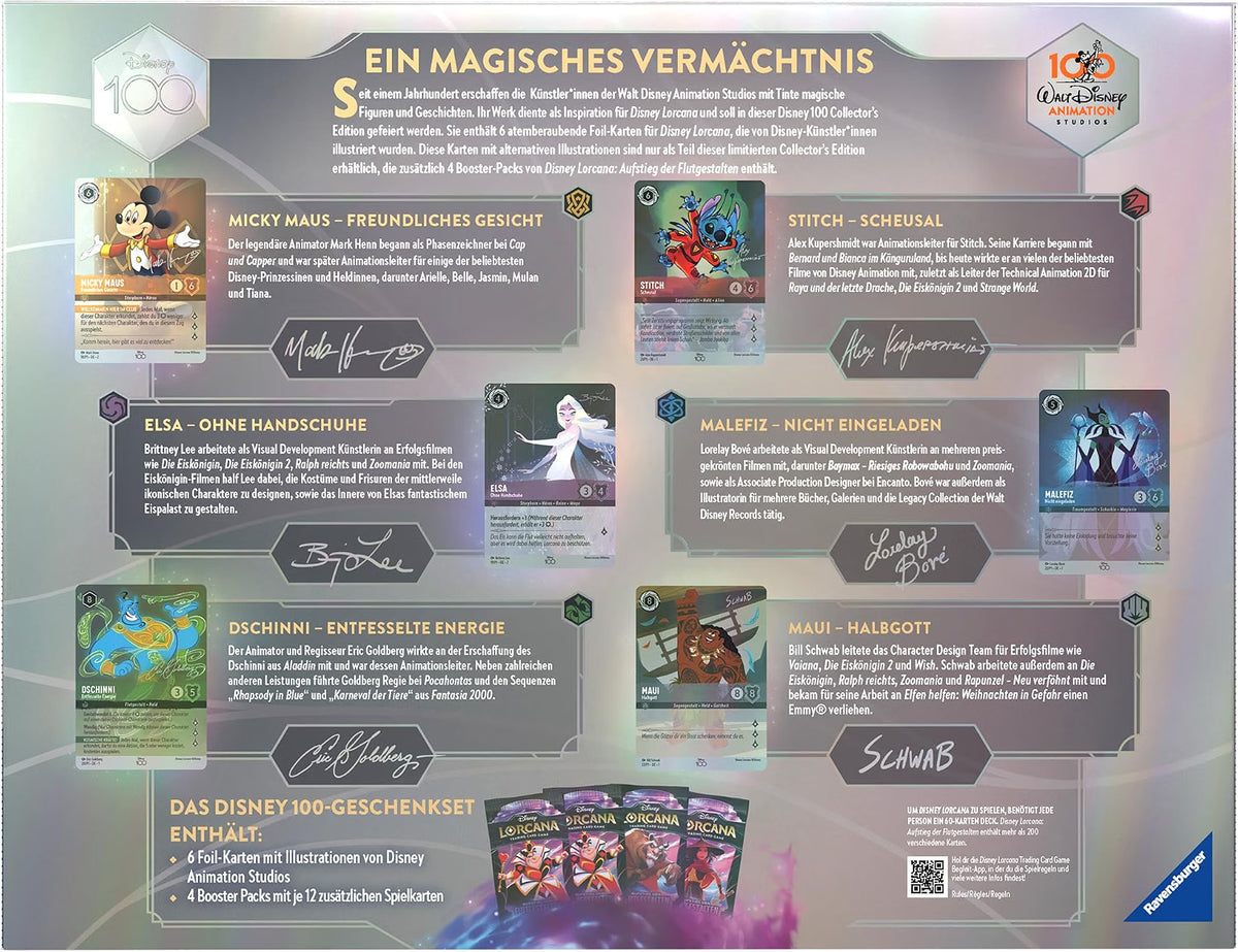 DISNEY Lorcana 2 – Aufstieg der Flutgestalten Geschenk Set DE