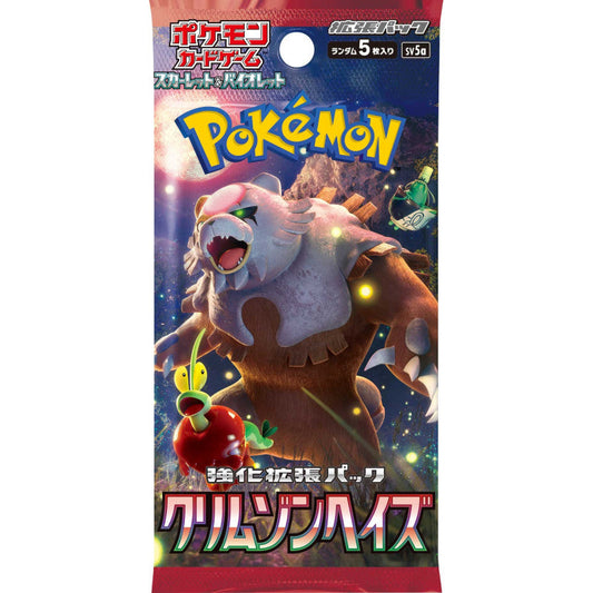 POKEMON Crimson Haze Booster Box sv5a Pokémon Card Game (30) JP