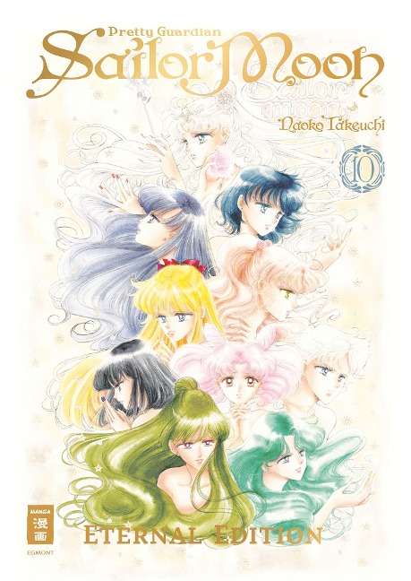 MANGA Pretty Guardian Sailor Moon Eternal Edition 1-10 komplette Serie !!!