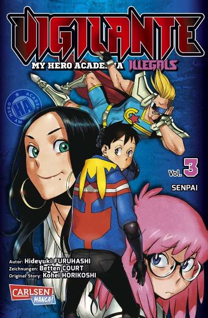 MANGA Vigilante - My Hero Academia Illegals 01-15