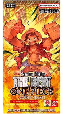 ONE PIECE TCG Card Game PRB-01 Premium Booster Display The Best