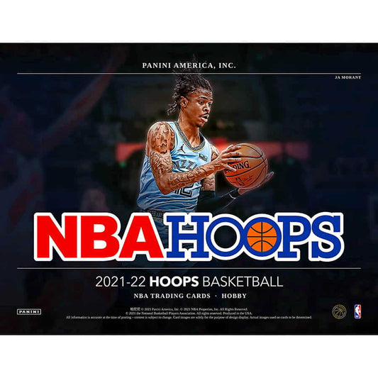 NBA 2021-22 panini hoops basketball hobby box