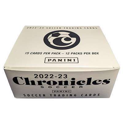 SOCCER 2022-23 Panini Chronicles Jumbo packs Box