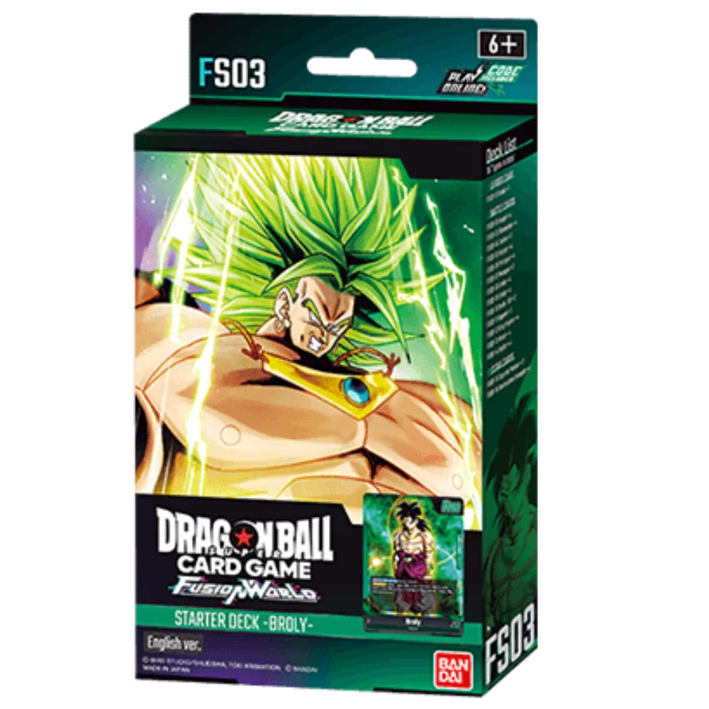 DRAGONBALL Super Fusion World Starter Deck 1-4 EN