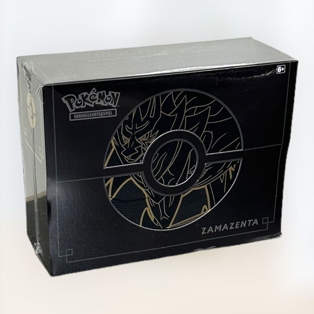 POKEMON Top-Trainer-Box-Plus Zacian oder Zamazenta deutsch