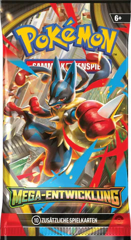 POKEMON Mega-Entwicklung 36er Booster Box DE (erscheint am 26.9.2025)