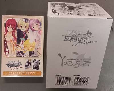 Weiß Schwarz Rose Yuzu Soft Trial (4 Decks) Display - JP