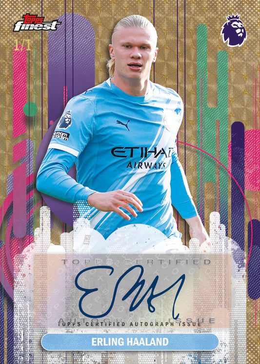 SOCCER Topps Finest Premier League 2026 - Hobby Box (2 Auto) (Vorbestellung !! erscheint voraussichtlich 23. April 2026)