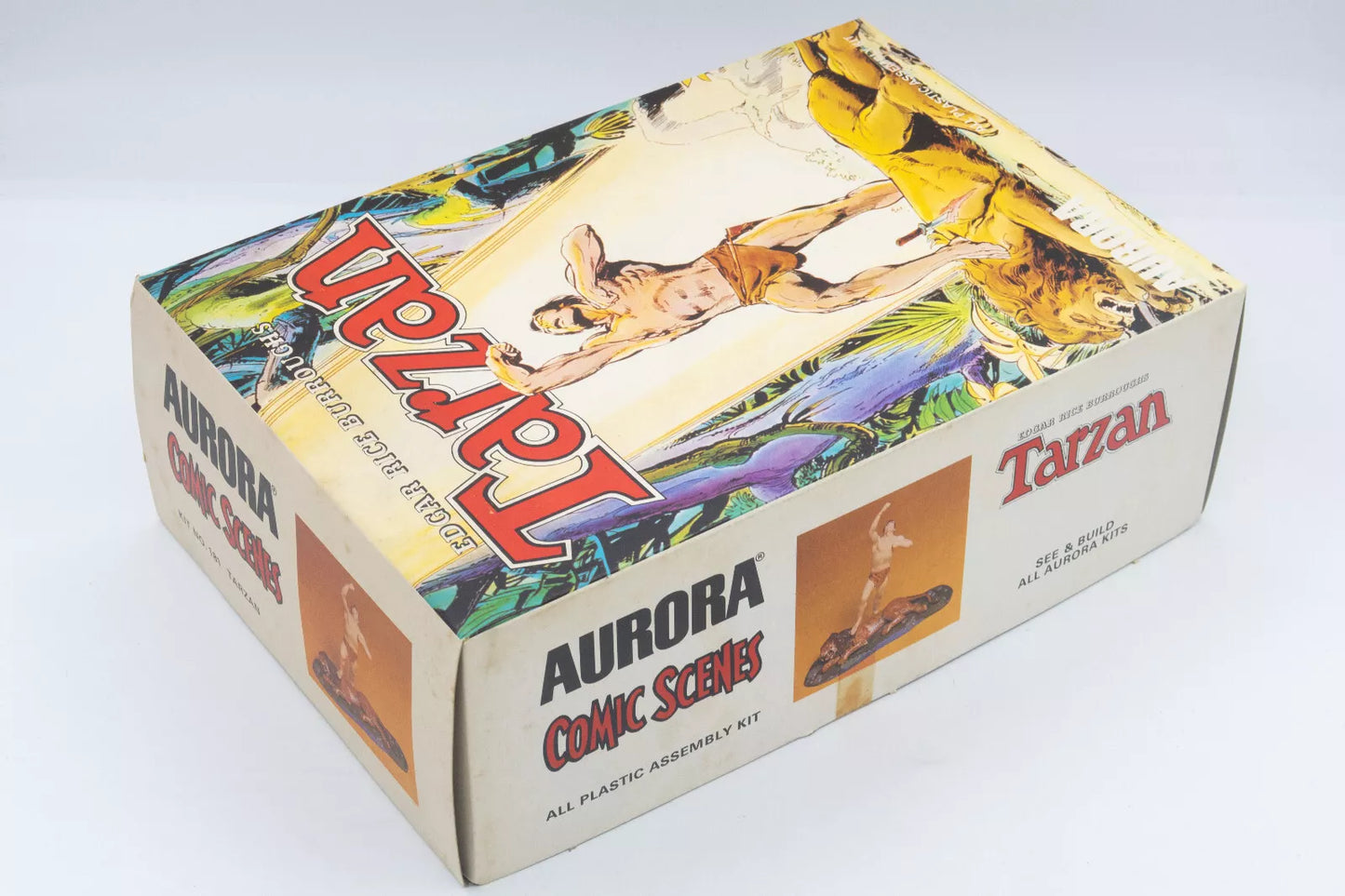 FIGUR Aurora Comic Scenes Tarzan Model Kit Nr.181 (1974)