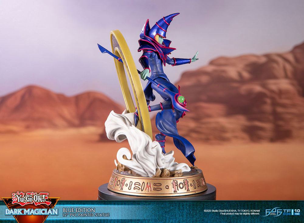 FIGUR Yu-Gi-Oh! PVC Statue Dark Magician Blue Version 29 cm