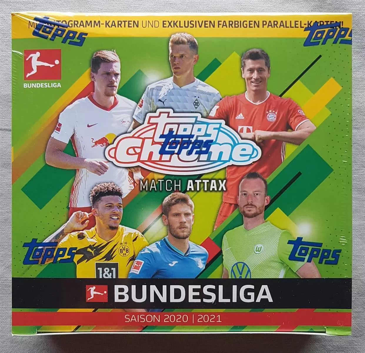 SOCCER Topps Bundesliga Match Attax Chrome (UK) Box