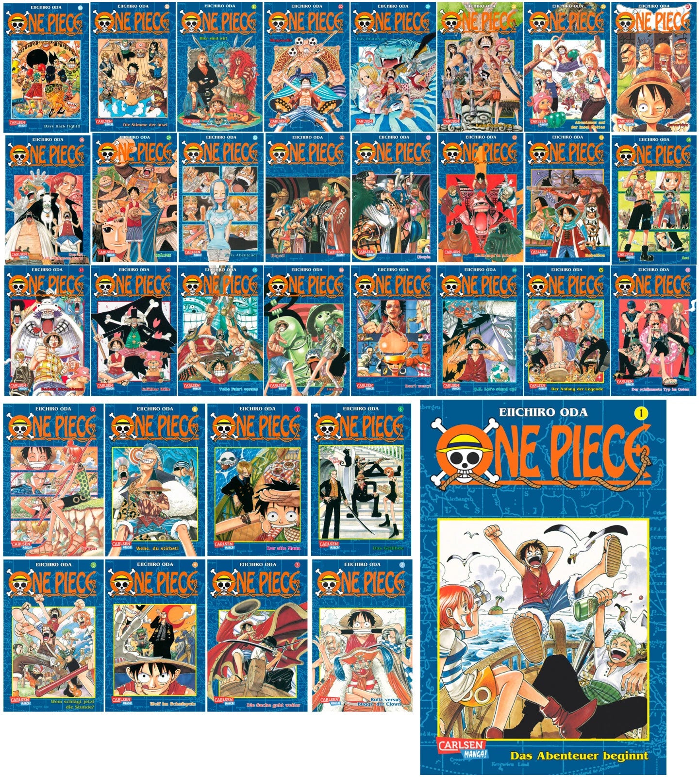 MANGA One Piece Band 1-110