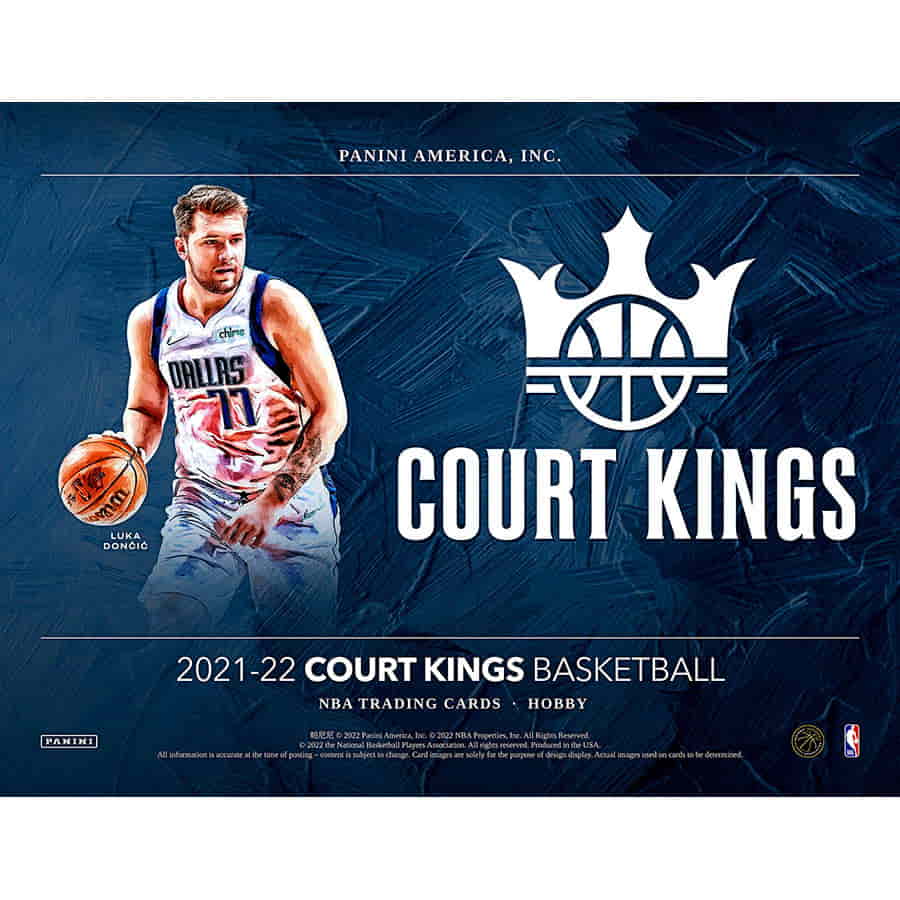 NBA 2021-22 panini court kings basketball hobby box