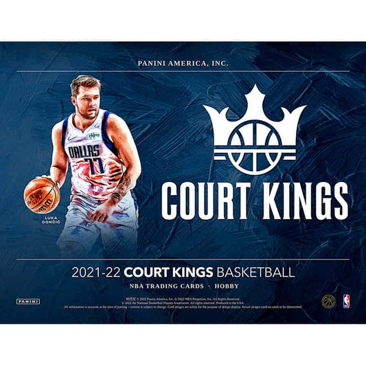 NBA 2021-22 panini court kings basketball hobby box