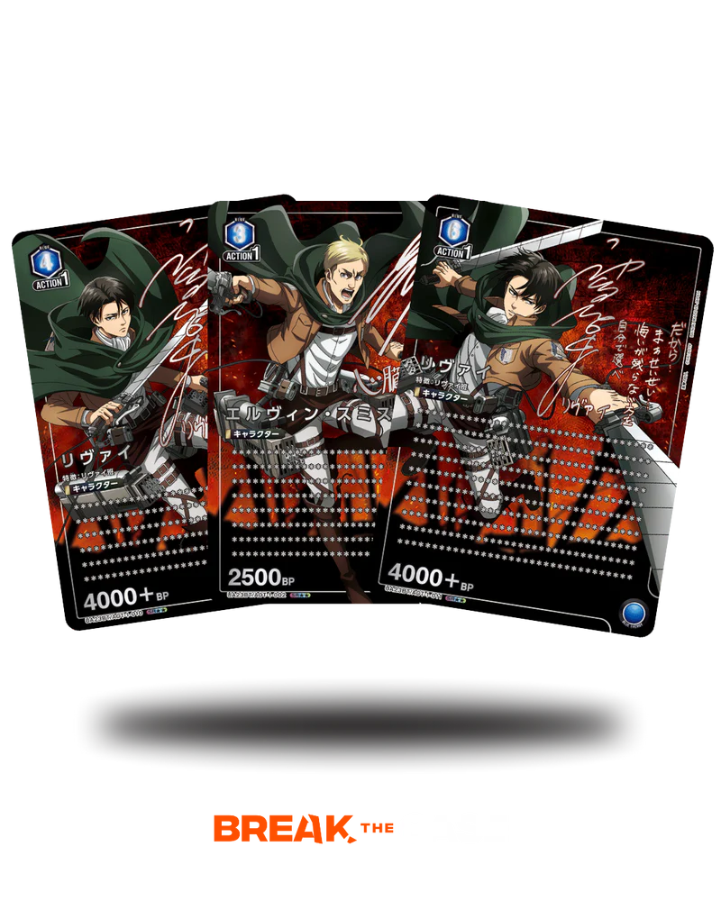 UNION ARENA - Attack on Titan Booster Display JP