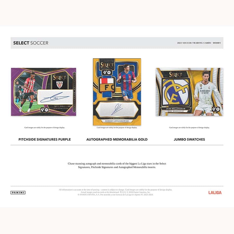 SOCCER 2023-24 Panini Select La Liga Card Box