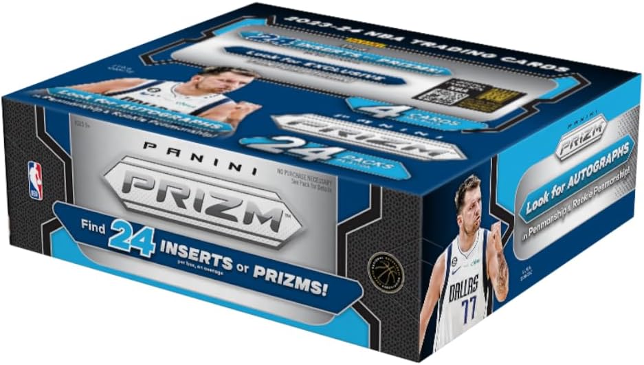 NBA 2023/24 Panini Prizm Basketball 24-Pack Retail Box