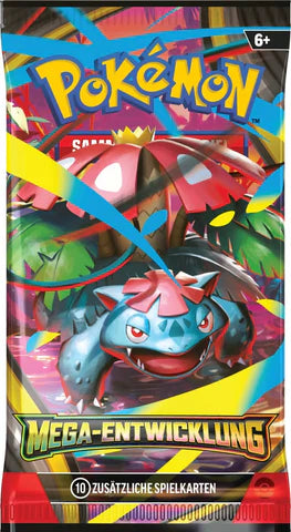 POKEMON Mega-Entwicklung 36er Booster Box DE (erscheint am 26.9.2025)