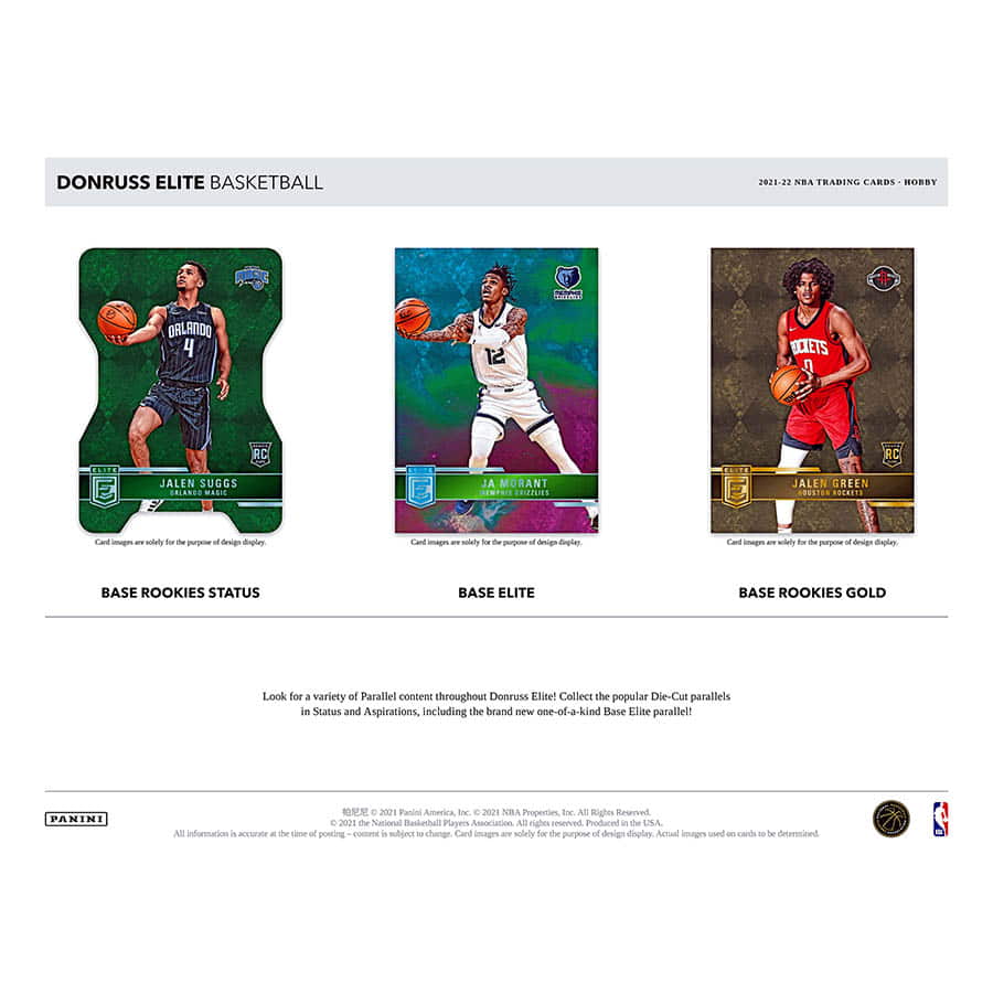 NBA 2021-22 Donruss Elite Basketball Hobby box