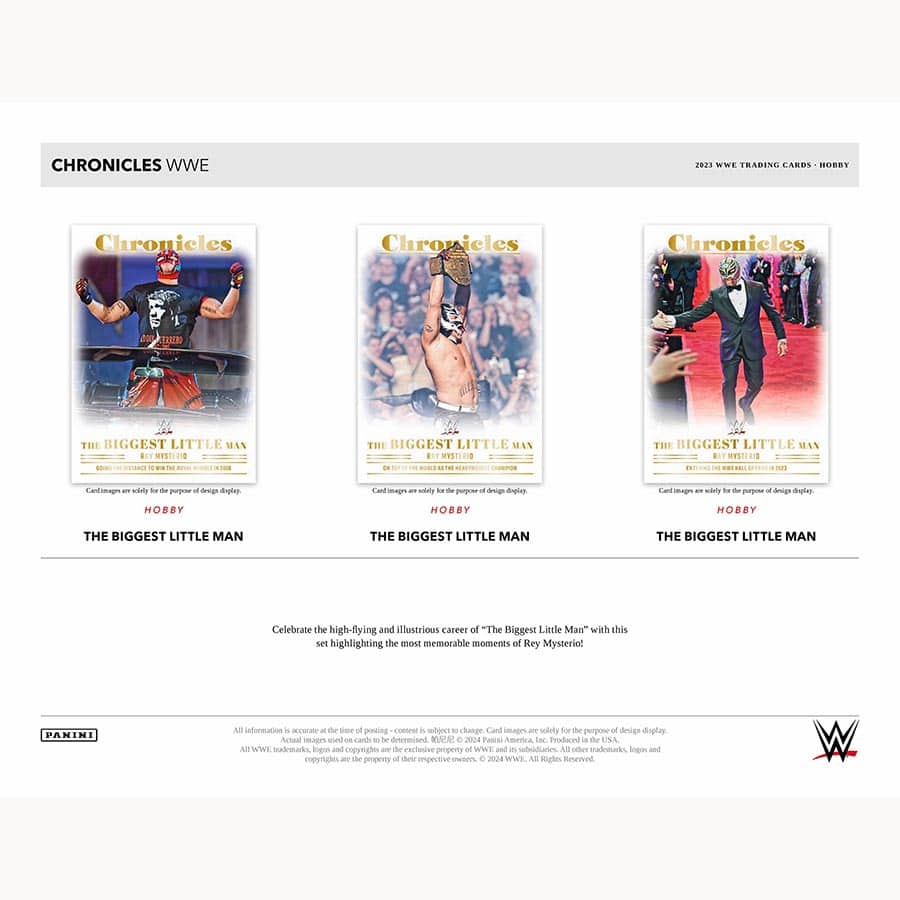 WWE 2023 Panini Chronicles Wrestling Hobby box