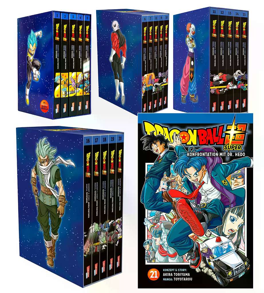MANGA Dragon Ball Super Band 1-22 Carlsen