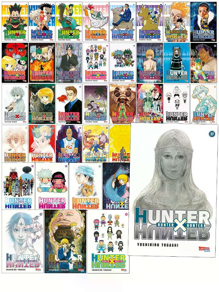 MANGA Hunter X Hunter 1-38 Carlsen