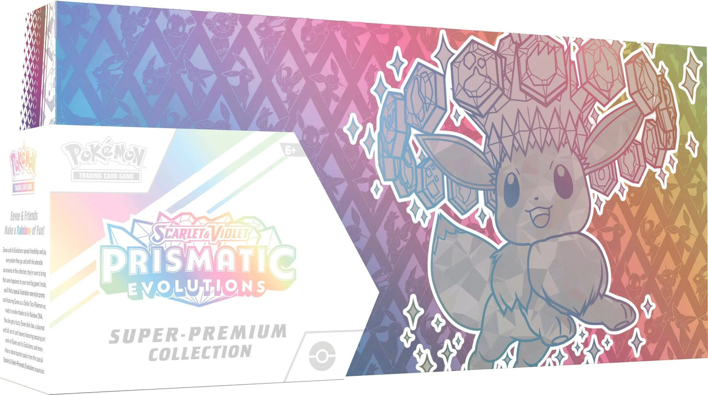 POKEMON Prismatische Entwicklungen Super-Premium Kollektion erscheint voraussichtlich Mai 2025