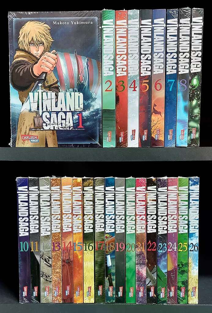 MANGA Vinland Saga (Carlsen Manga) 1-27 bislang komplette Reihe