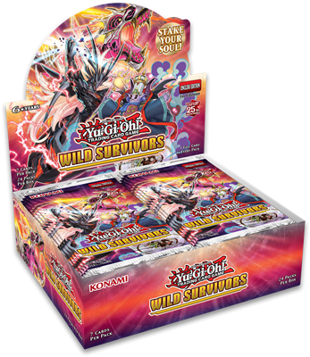 Yu-Gi-Oh! - Wild Survivors - Special Booster Display (24 Packs) - DE / EN