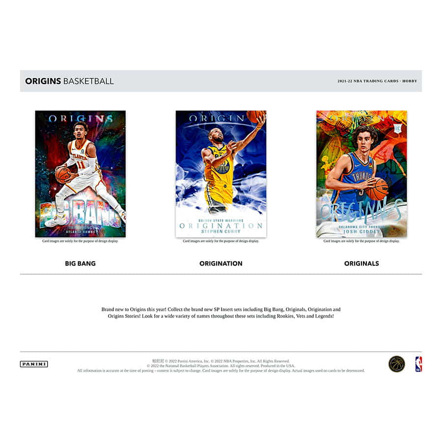 NBA 2021/22 Panini Origins Basketball Hobby Box