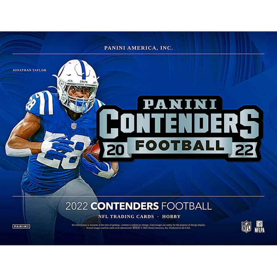 NFL 2022 Panini Contenders Football Box (18/6) 5 Autographs !!!