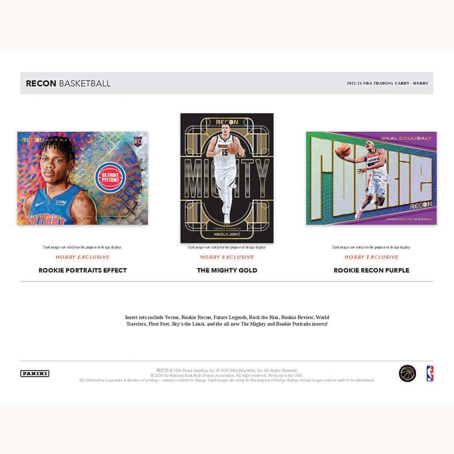NBA 2023-24 Panini Recon Basketball Hobby Box