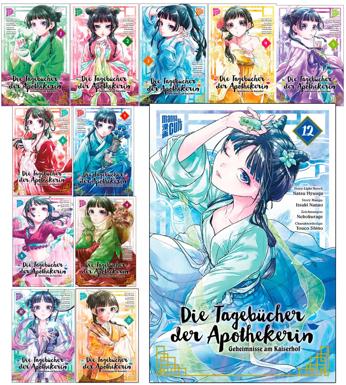 MANGA Die Tagebücher der Apothekerin - Geheimnisse am Kaiserhof 1-14