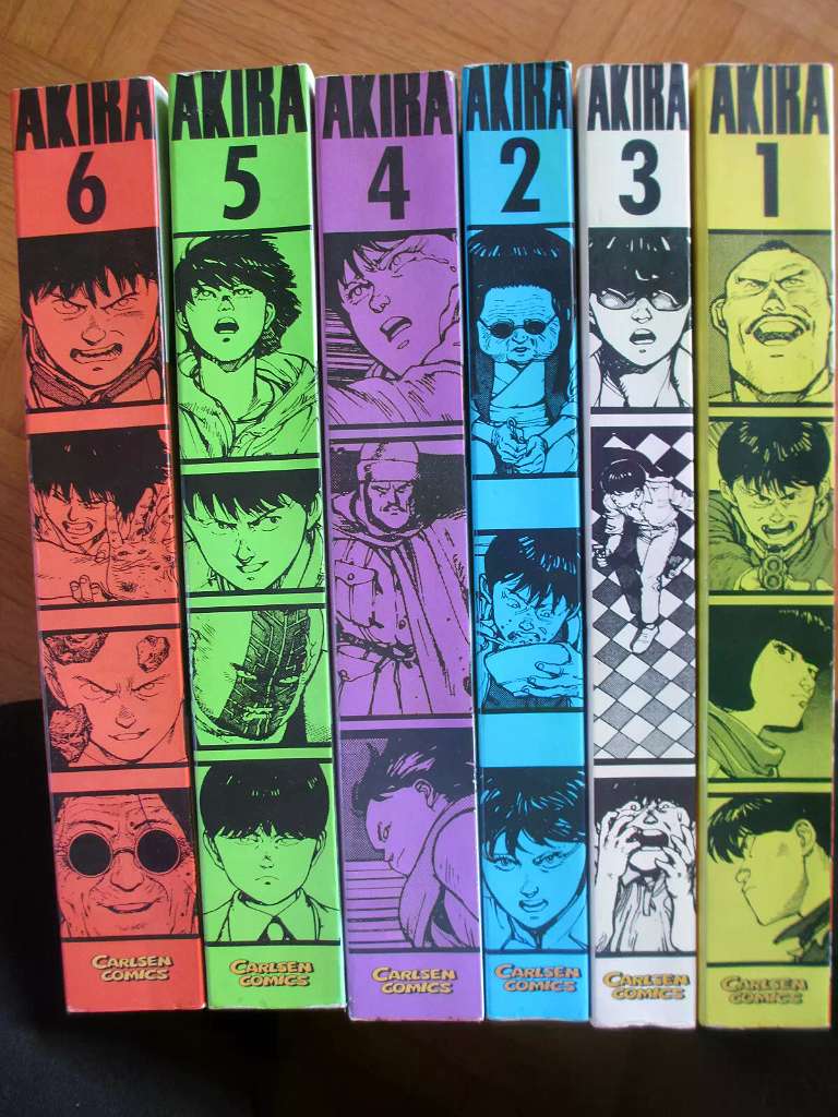 MANGA Akira - Manga Band 1 bis 6