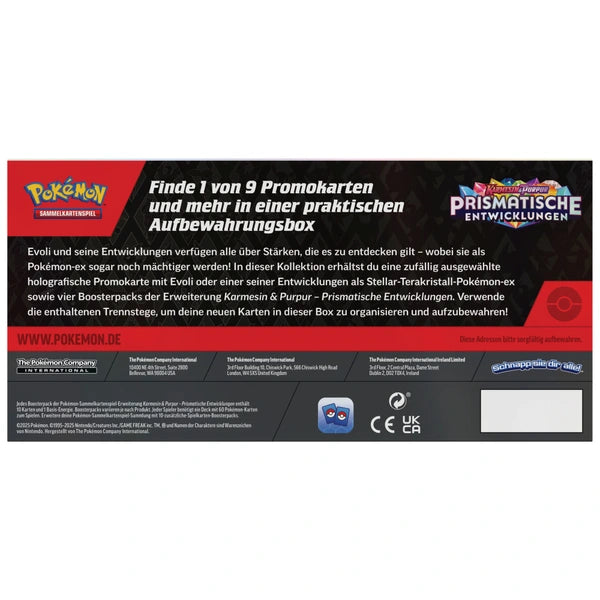 POKEMON Prismatische Entwicklungen Überraschungsbox (Deutsch)