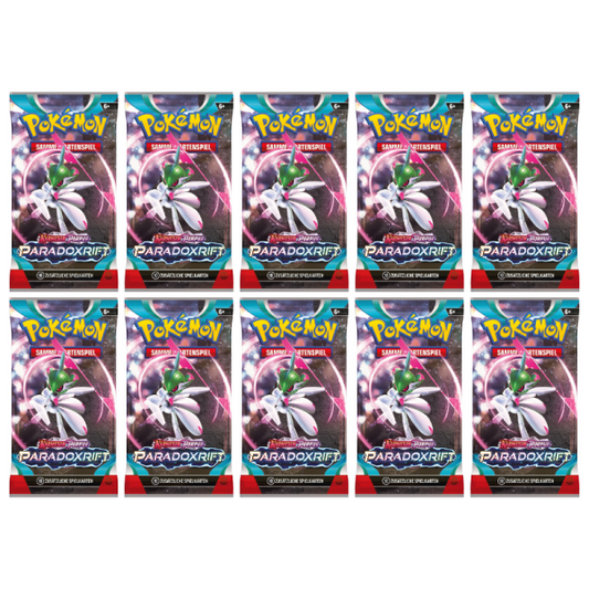 POKEMON Karmesin & Purpur Paradoxrift 10 Packs DE