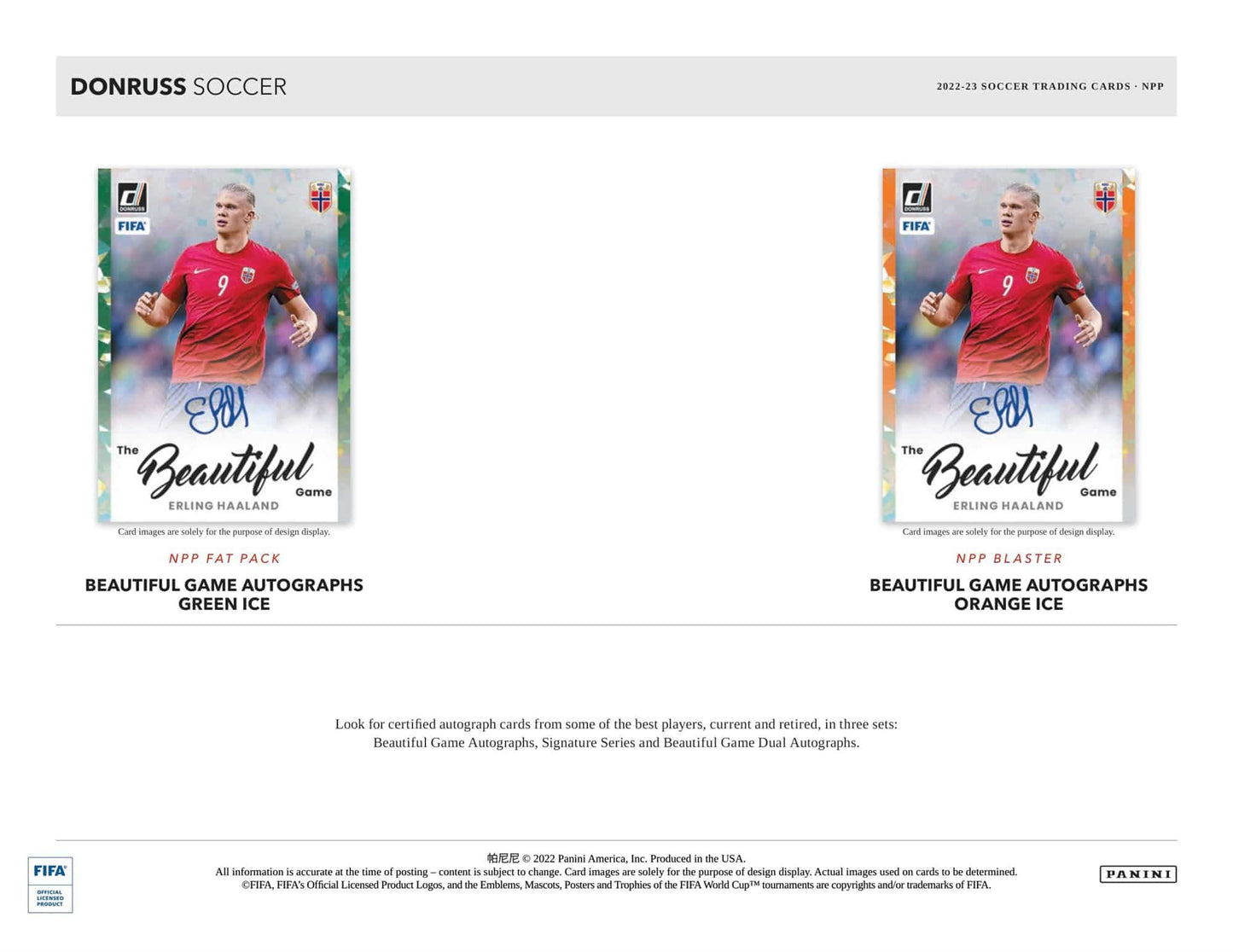 SOCCER 2022-23 Panini Donruss Jumbo Fat Pack Box