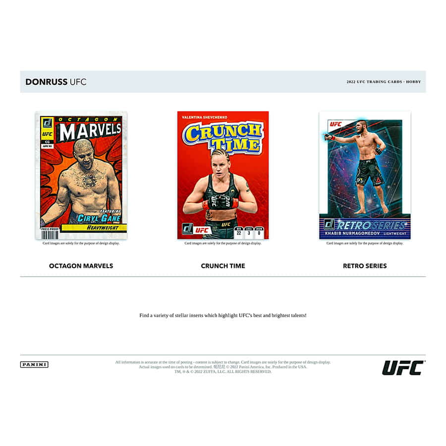 2022 Donruss UFC Hobby box (10/30)