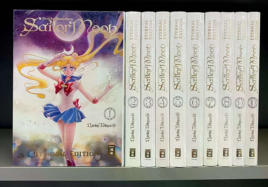 MANGA Pretty Guardian Sailor Moon Eternal Edition 1-10 komplette Serie !!!